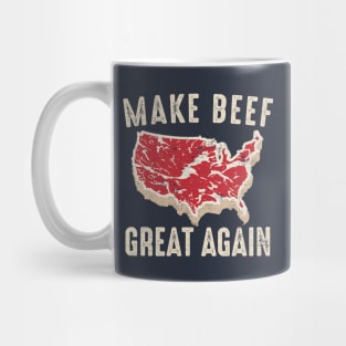 Make Beef Great Again American BBQ Party Mug